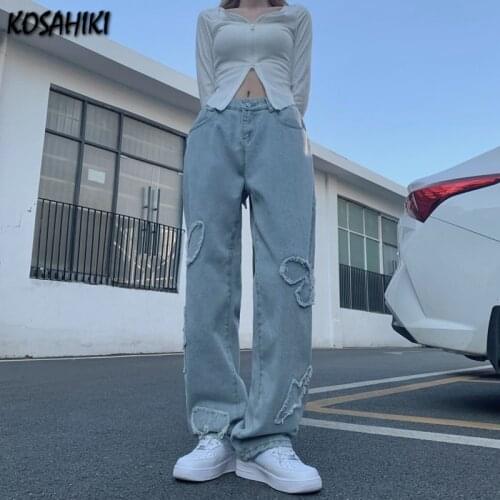 Женские рваные джинсы KOSAHIKI China At AliExpress