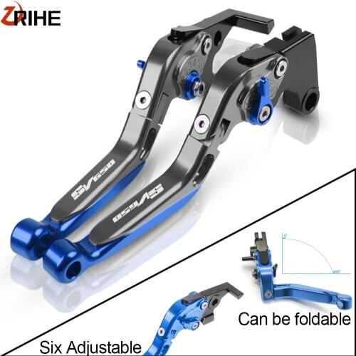 Motorcycle CNC Clutch Brake Lever Extendable Adjustable Foldable lever For Suzuki SV650 SV 650/S SV650S 1999-2009 2008 2007 2006