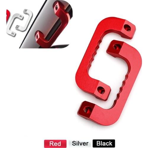 Car Door Armrest Handrail Cover Trim For Toyota RegiusAce hiace 2005-2018 refit drive room aluminum armrest grab handle