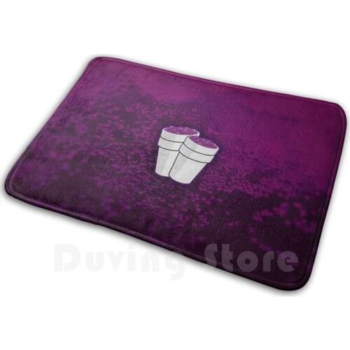 Shoreline Maffia Purple Lean Cup Soft Non-Slip Mat Rug Carpet Cushion Lean Purple Drink Drank Sizzurp Codeine Cough