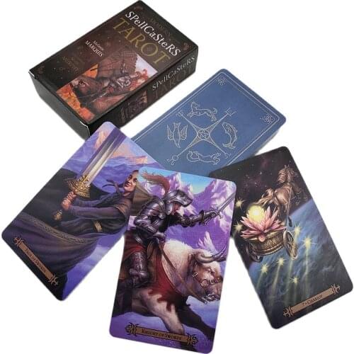Modern Witch Tarot Deck Divination Fate Mysterious Magical Traditional Wisdom Power 78 Tarot Card Family Party Board Game