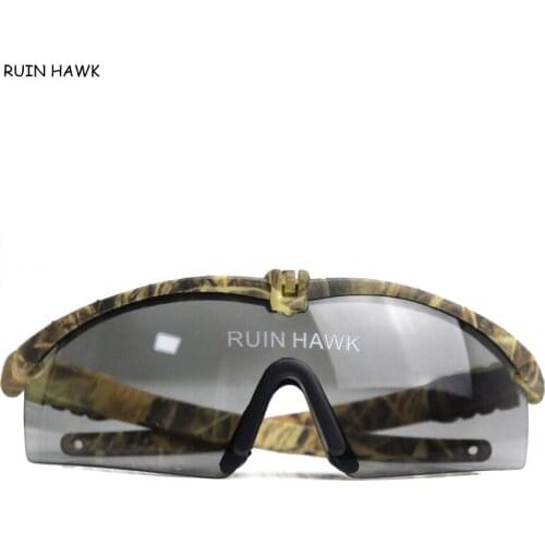 Tactical Shooting Airsoft Military Goggles Outdoor Sunglasses Polarized 2.0 Camouflage Eye Safety Glasses