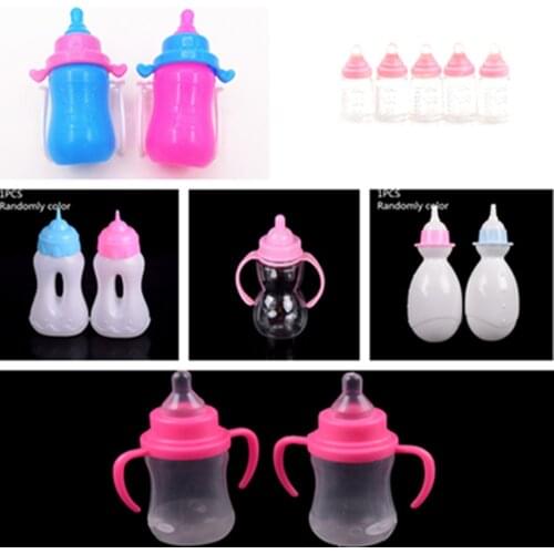 1/2/3/5pcs Milk Bottle Nipple Doll Feeding-Bottle For BJD 43cm/ 18inch Doll Baby NewBorn Doll Accessories