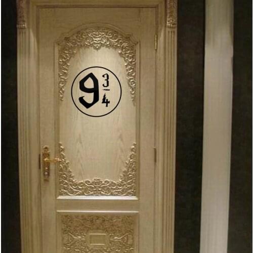 25*25CM Platform 9 3/4 Fashionable Vinyl Kids Wall Stickers Personality Door Decals A0068