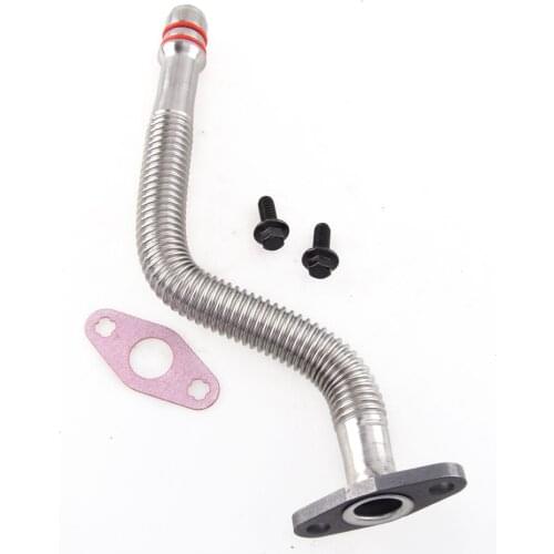 3970875 Car Turbo Oil Return Drain Line Tube Replacement Fit For Dodge Cummins 5.9L Diesel 2004 2005 2006 2007 5135786AB
