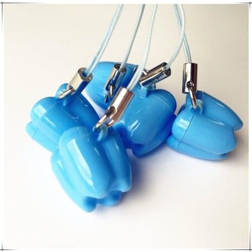10pcs BLUE Dental clinic baby teeth packing box Milk teeth case Flower type Tooth fairy box
