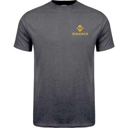 Binance Coin (BNB) T-shirt Tees Summer Cotton Short Sleeve Cool Tops Mans Tshirt OZ-422