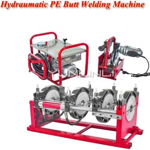 Hydraumatic Butt Welding Machine 220v 2000W 63-250mm Hot Melt Machine PE Butt Fusion Welder Butt Welding Machine