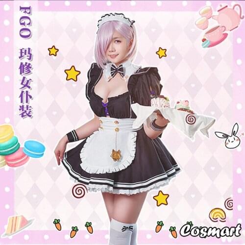 Fate/Grand Order FGO Matthew Kyrielight Cosplay Costume Kyrielight Maid Uniform Dress Halloween Suit For Women