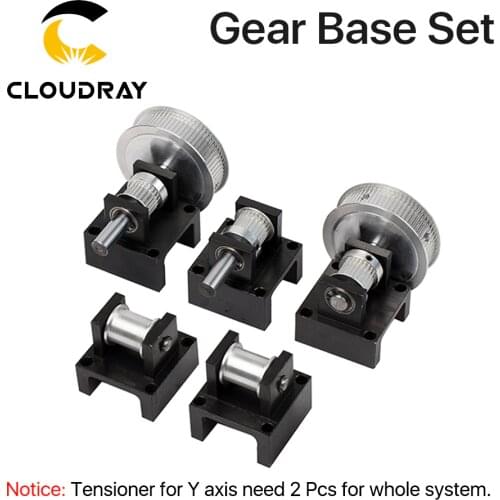 Gear Base Set Machine Mechanical Parts for Laser Engraving Cutting Machine
