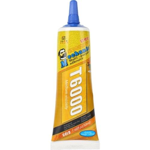 MECHANIC T6000 50ML golden glue for Mobile phone touch screen camera LCD TV notebook repair