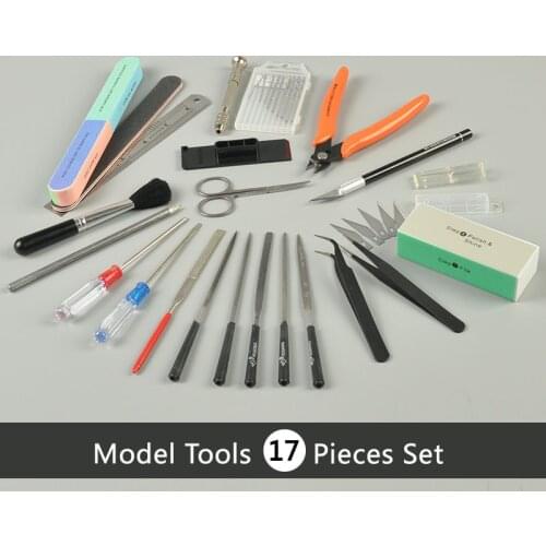 Model assembly tool set for Gundam Military model Hand-made miniature model making tool