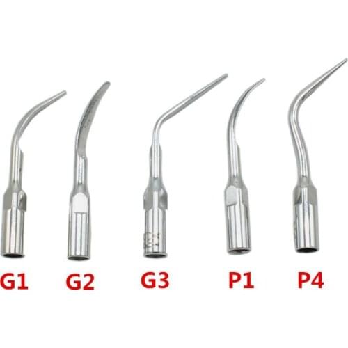 1pcs G1,G2,P1, G3,P4 Dental Scaler Tips Fit EMS Woodpecker Ultrasonic Scaler Handpiece Dental Ultrasonic Scaler Scaling Tip