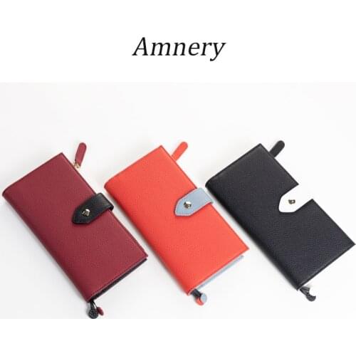 Amnery Leather Notebook Cover for Hobonichi Weeks Refillable Notebook with Multi- Cards Pocket and Zipper Pocket