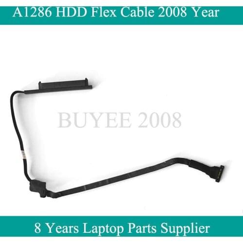 Original Laptop A1286 HDD Cable 2008 Year For Macbook Pro 15" 15.4" A1286 Hard Drive Flex Cable Connector Replacement