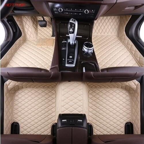 Custom Car Floor Mats For Toyota Corolla Camry Highlander Car Mats Door Mat 3Pcs