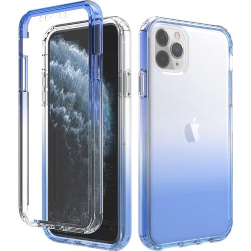 Transparent Shockproof Silicone Phone Case For iPhone 11 12 Pro Max Mini SE 2020 Cover Case For iPhone X XR XS Max 6 6S 7 8 Plus