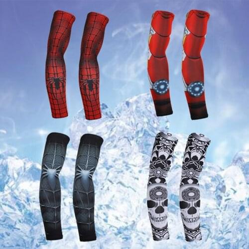 Disney Summer Bing Sleeve Sunscreen Tattoo Sleeve Cycling Sports Arm Cover Men and Women Driving Outdoor Arm Guard Free Shipping