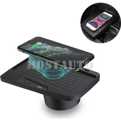 The Phone With QI Wireless Charging For BMW 3 4 Series F30 F31 F32 Car Wireless Charger Wireless Phone Fast Charging LHD