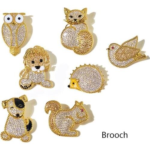 TOVX Brooches With Animals For Clothes