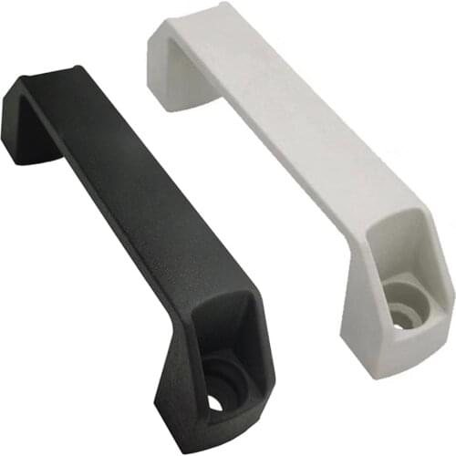 Thickened black nylon handle ls522 cabinet door small handle surface mounted industrial equipment toolbox machine tool plastic h