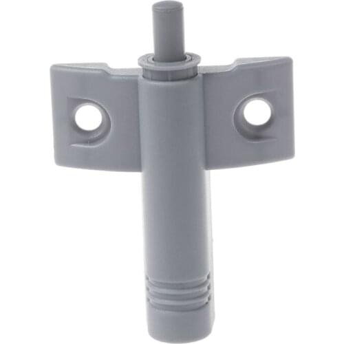 10x Soft Quiet Close Kitchen Cabinet Door Drawer Closer Damper Buffers+Screws Grey