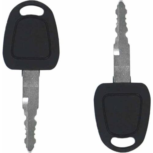 2PCS Start Key F900 K1009605B Ignition Keys For Bobcat E80 mini Excavator Doosan Daewoo Terex Heavy Equipments