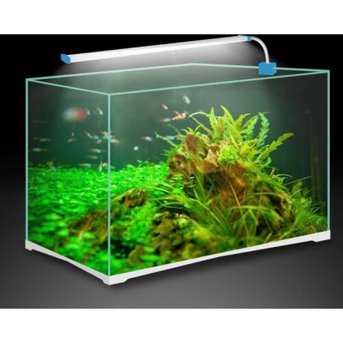 3w 7w 12w 14w 16w 18w Led Aquarium Light Aluminum Alloy Fish Tank Lamp With Flexible Clip White and Blue Color Lighting