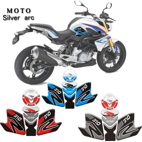 3D print Motorcycle accessories gas tank sticker gas sticker motorcycle sticker emblem protector for BMW G310R G310 R G310 R