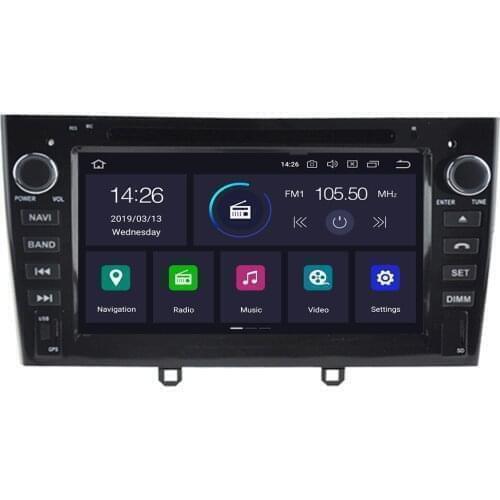 Android 10 Car DVD Player Multimedia Stereo for peugeot 408 308 308SW with Radio WiFi GPS