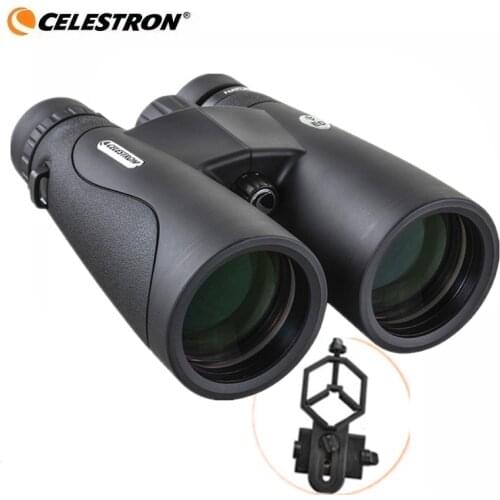 Celestron Nature DX ED 8/10x42 10/12x50 Premium Binoculars Extra Low Dispersion (ED) Objective Lenses Multi-Coated BaK-4 Prisms