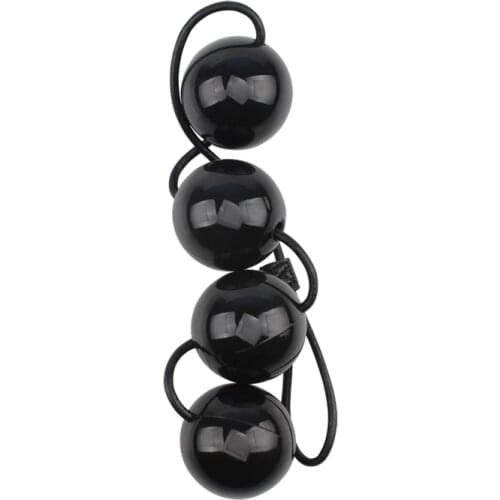 4cm Big Anal Plugs Black Vagina Stimulator Anus Butt Eggs Sex Toys For Woman And Man Solid Wearable Balls Kegeal Beads Massager