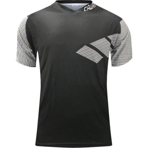 Short Sleeve Motorcycle DH Jersey Downhill MTB Wear Mountain Bike Off Road Clothing Bicycle Locomotive T Shirt