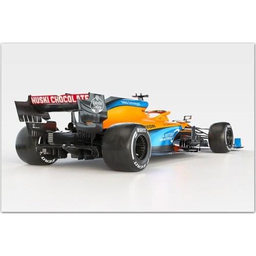 2020 Formula1 McLaren MCL35 Race Car Home Decor Hd Prints Painting Pictures Wall Art Modular Canvas Poster Bedside Background
