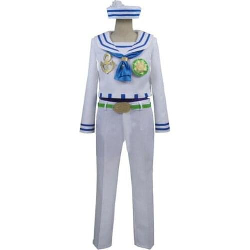 2020 JoJos Bizarre Adventure Josuke Higashikata Cosplay Costume Custom Made