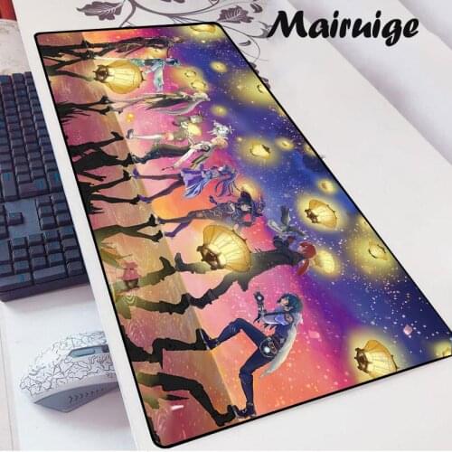 Mairuige Student Game Accessories Best-selling Large Mouse Pad Xxl Customizable Non-slip Desk Mat Genshin Impactt Collection