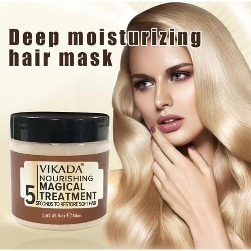 80ml Magical Treatment Hair Mask Nourishing 5 Seconds Damages Repairs Hair Restore Soft K4O9