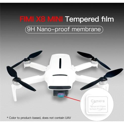 Suitable for FIMI X8 Mini Pan/Tilt Lens Tempered Glass Protective Film Drone Accessories