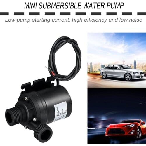 Mini Submersible Water Pump IP68DC12V Lift5M800L/H Brushless Motor Ceramic Motor Shaft Amphibious Multifunction Ultra Water Pump