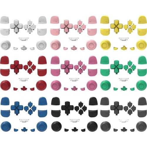 Full Set Replacement Buttons For PS5 Controller Thumb Sticks Repair Kits Handle Cap R1 L1 R2 L2 Gamepad Button For Playstation 5