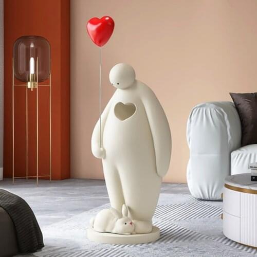 NordicDecoration,Statue,Parlor Decoration,Fashion Sculpture,Home Room Decor,Floor Figure Resin Statue Figurine,Modern,ArtsCrafts