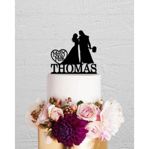 Wedding Cake Topper,Cake Topper,Custom Cake Topper,Hero Cake Topper,Mr And Mrs Cake Topper,Couple Cake Topper,Last Name Cak