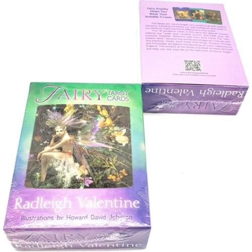 Magical Messages From The Fairies Tarot Cards Guidance Divination Fate Oracle Deck Fairy Tarot Card For Women Party Games