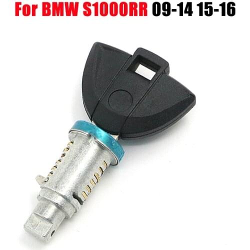 Candado Moto Rear Passenger Seat Lock Core Side Box Lock Bracket Key For BMW S1000RR S1000R 2009 - 2015 2014 2013 2012 2011 2010
