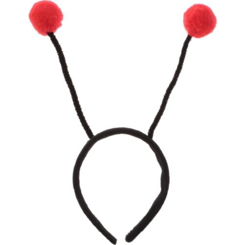 Women Girls Cosplay Antennae Headband Costume Accessories Bumblebee Ant Bees Inserts Headdress