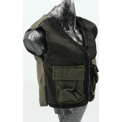 1/6 Soldier Aviator Vest Reporter Vest Clothes Model Fit 12'' Action Figure Dolls