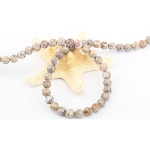 2020 Natural Stone Loose Beads Round Shape Maifan stone for Jewelry Making DIY Necklace Bracelet Accessorie 4 6 8 10 12mm