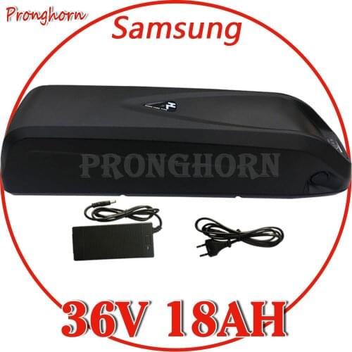 Free Shipping 36V 9Ah 10Ah 11Ah 12Ah 14Ah 15Ah 18Ah Lithium Ebike Battery Hailong Shark Pack Built in Samsung 29E/35E Cell+Charg