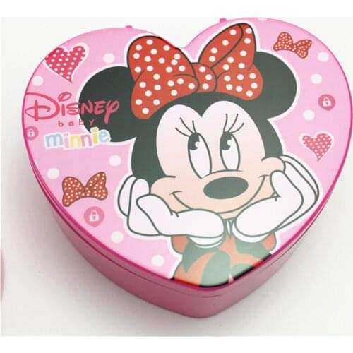 Disney cartoon Elsa Frozen box for necklace bracelet ring hair clip earring girl children birthday gift cosmetic accessories box