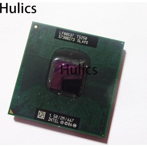 Hulics Original T4500 T5200 T5250 T5450 T5550 T5750 T5800 T5870 inter CPU FREE soft pak